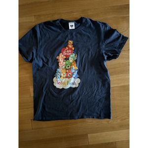 Teddy Fresh x Care Bears Denim Blue Pyramid T-Shirt